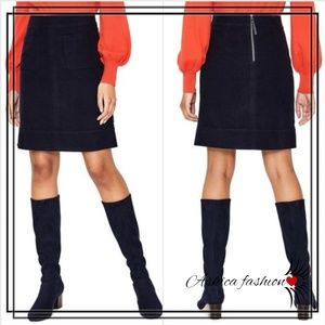 BODEN Dorchester Patch Pocket Stretch Mini Skirt